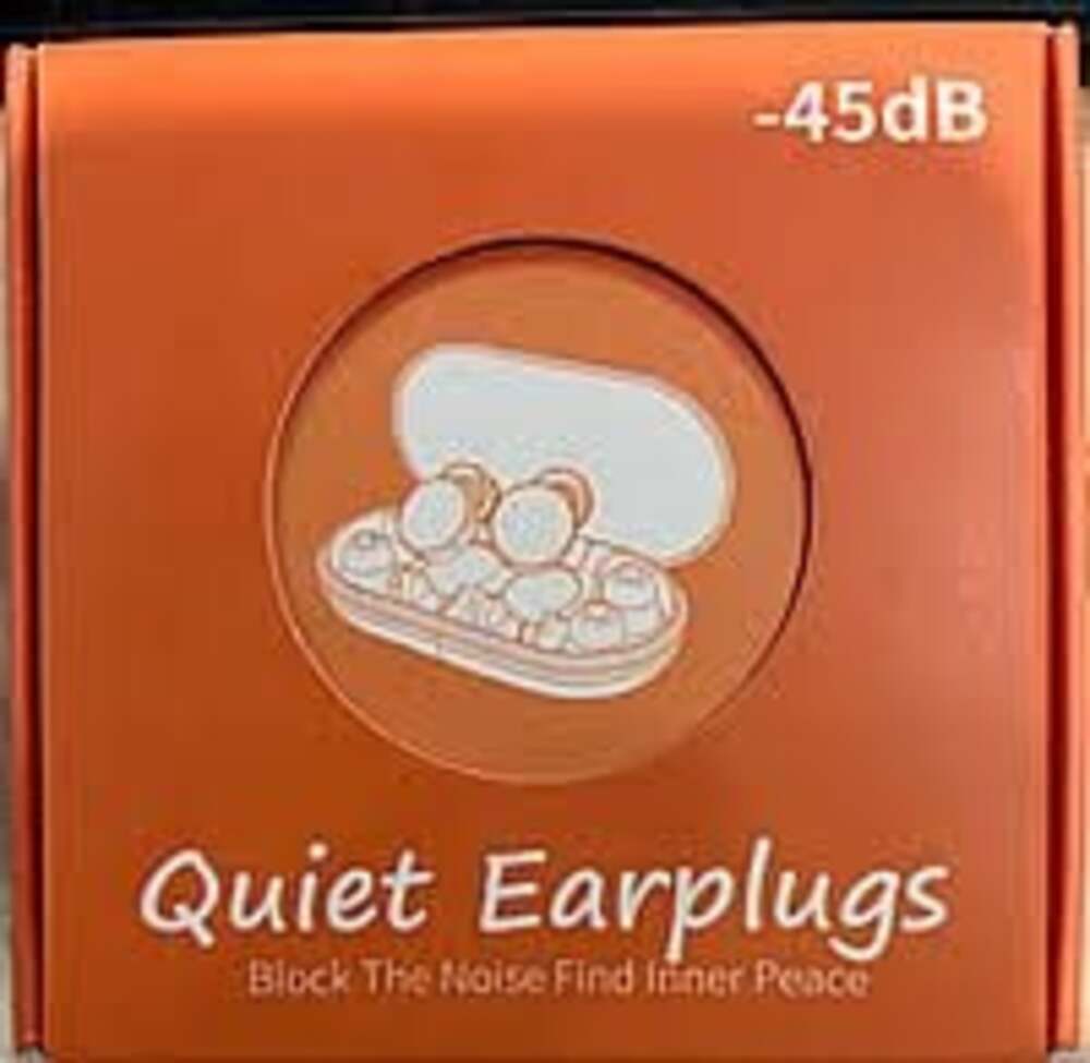 Quiet Earplugs -45dB Noise Reduction Silicone Ear Plugs with Case